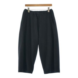 ワイズ(Y's)のY's ワイズ クロップドパンツ 1(XS位) 黒 【古着】【中古】(クロップドパンツ)