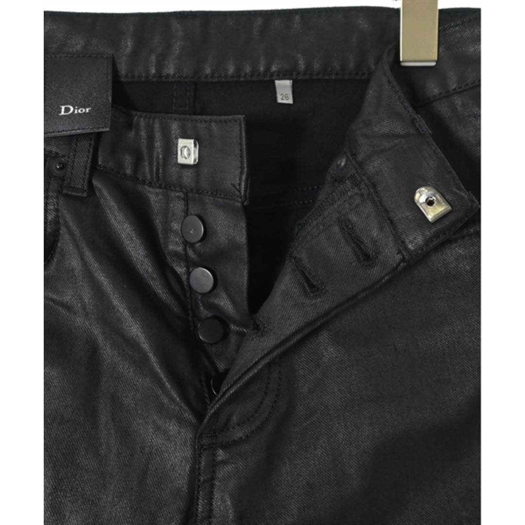 Dior Homme ディオールオム デニムパンツ 26(XS位) 黒 【古着】 Dior Homme ディオールオム デニムパンツ 26(XS位) 黒 【古着】