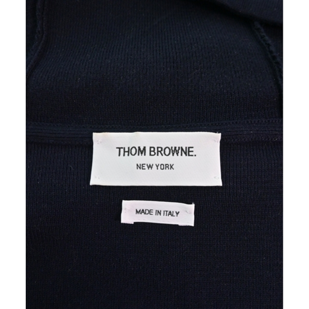 THOM BROWNE(トムブラウン)のTHOM BROWNE トムブラウン ニット・セーター 4(XL位) 紺 【古着】【中古】 メンズのトップス(ニット/セーター)の商品写真
