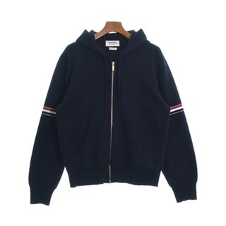 THOM BROWNE - THOM BROWNE トムブラウン ニット・セーター 4(XL位) 紺 【古着】【中古】