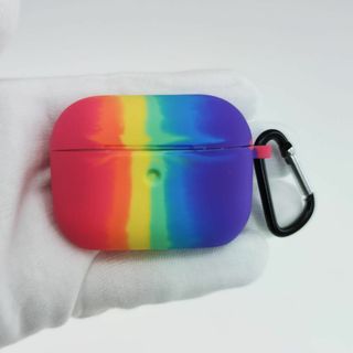 AirPods Pro シリコンケース (12) レインボー(モバイルケース/カバー)