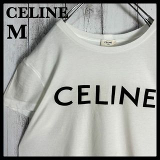 celine - 【人気クロップド丈】セリーヌ☆ビッグロゴ入りTシャツ 定番カラー 入手困難