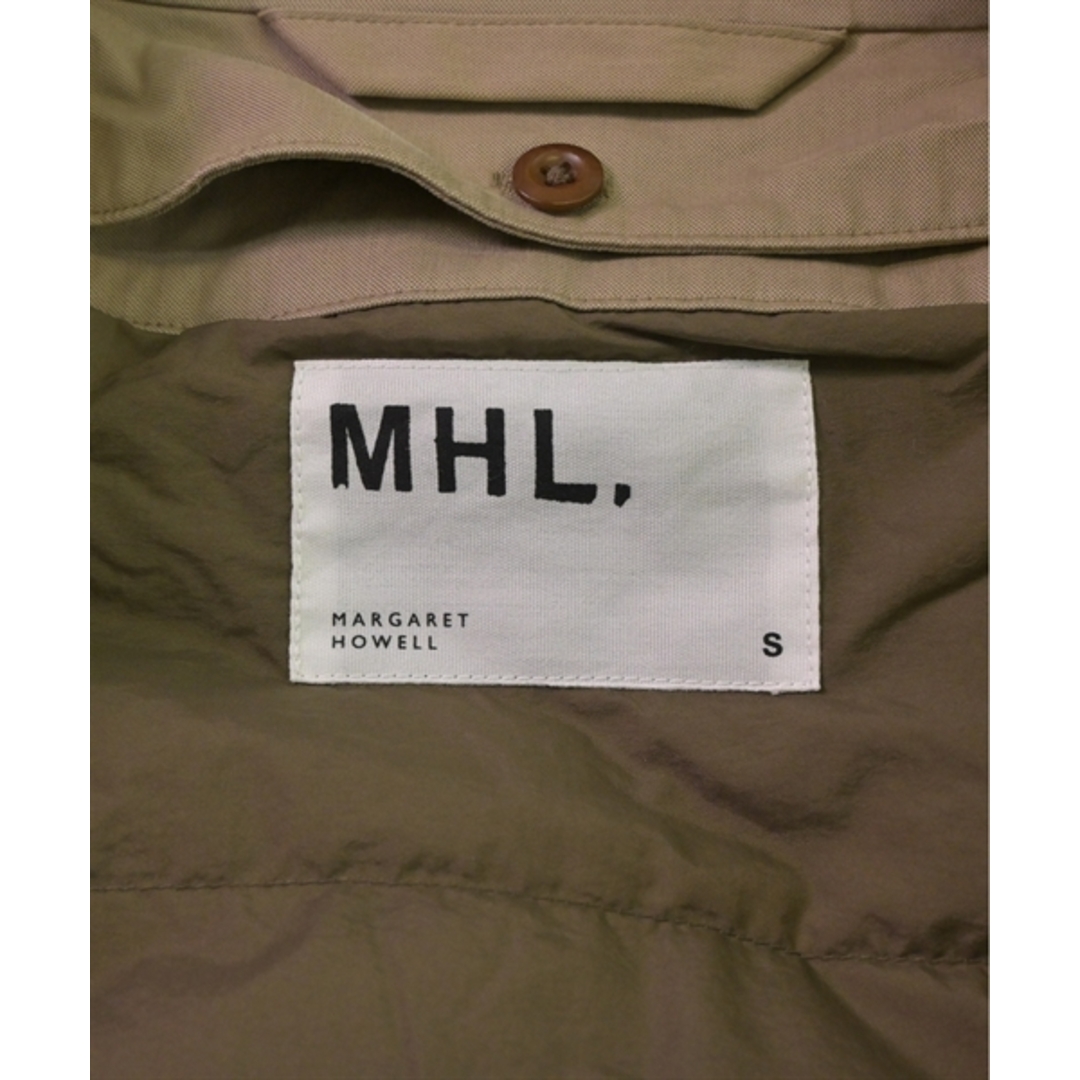 MHL.(エムエイチエル)のMHL. エムエイチエル ステンカラーコート S ベージュ 【古着】【中古】 メンズのジャケット/アウター(ステンカラーコート)の商品写真