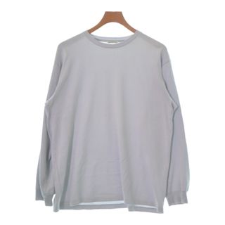 オーラリー(AURALEE)のAURALEE オーラリー Tシャツ・カットソー 3(S位) 水色系 【古着】【中古】(Tシャツ/カットソー(半袖/袖なし))