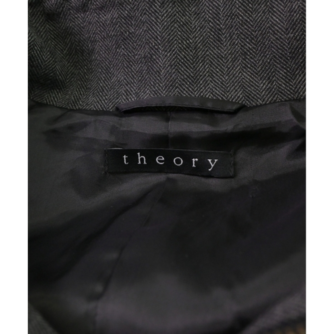 theory(セオリー)のTheory セオリー コート 36(XS位) グレー系(ヘリンボーン) 【古着】【中古】 メンズのジャケット/アウター(その他)の商品写真