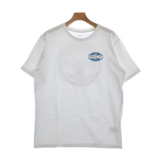 ルーカ(RVCA)のRVCA ルーカ Tシャツ・カットソー L 白 【古着】【中古】(Tシャツ/カットソー(半袖/袖なし))