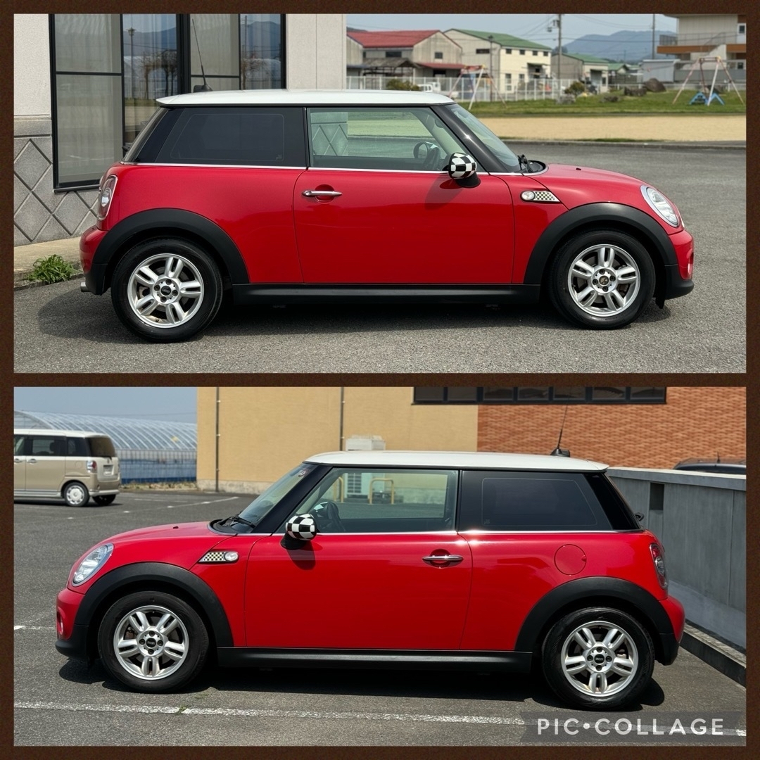 ミニ(ミニ)の⭐️新着‼️ミニ mini Cooper 可愛いレッド 自動車税込み‼️⭐️ 自動車/バイクの自動車(車体)の商品写真