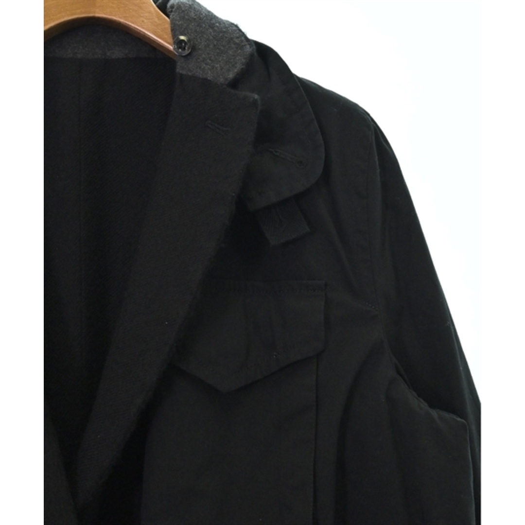 sacai(サカイ)のsacai サカイ チェスターコート 3(L位) 黒 【古着】【中古】 メンズのジャケット/アウター(チェスターコート)の商品写真