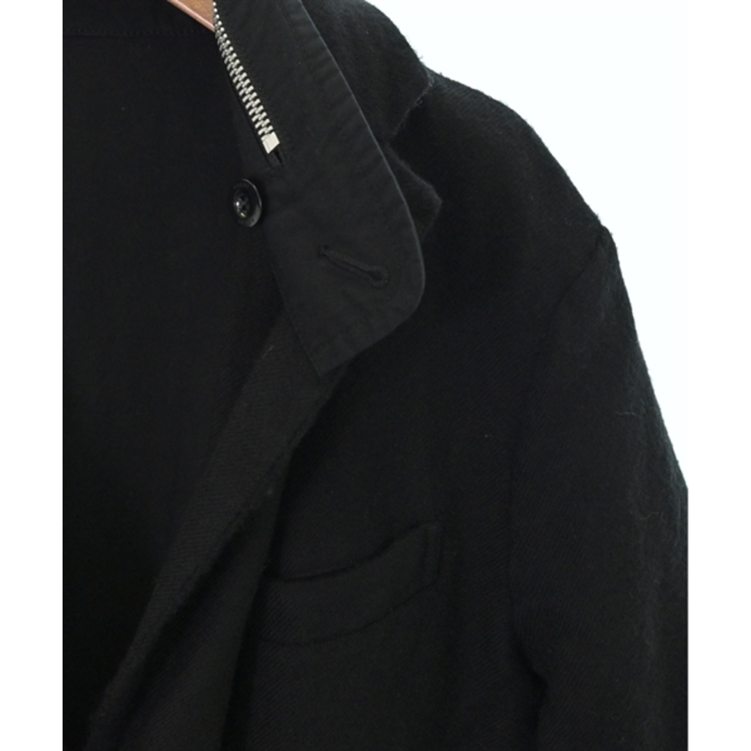 sacai(サカイ)のsacai サカイ チェスターコート 3(L位) 黒 【古着】【中古】 メンズのジャケット/アウター(チェスターコート)の商品写真