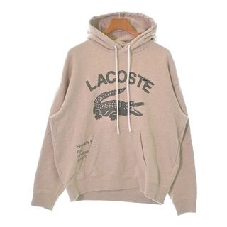 ラコステ(LACOSTE)のLACOSTE ラコステ パーカー L ベージュ 【古着】【中古】(パーカー)