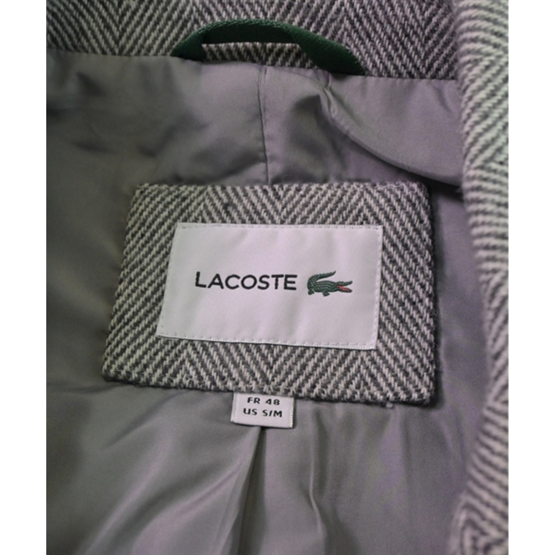 LACOSTE(ラコステ)のLACOSTE ラコステ コート（その他） 48(L位) グレー(ヘリンボーン) 【古着】【中古】 メンズのジャケット/アウター(その他)の商品写真