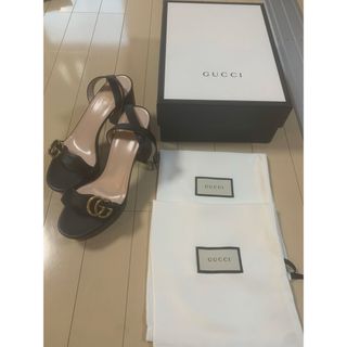 Gucci - 美品 GUCCI  GGマーモント　サンダル