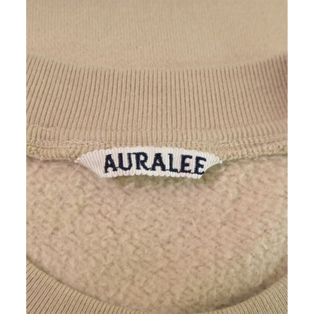 AURALEE(オーラリー)のAURALEE オーラリー スウェット 4(M位) ベージュ 【古着】【中古】 メンズのトップス(スウェット)の商品写真