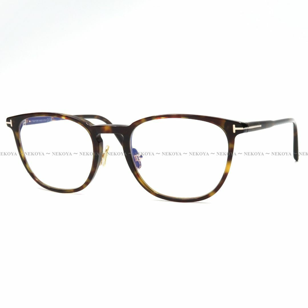 TOM FORD(トムフォード)のTOM FORD TF5700-B 052 メガネ ブルーライトカット　ハバナ メンズのファッション小物(サングラス/メガネ)の商品写真