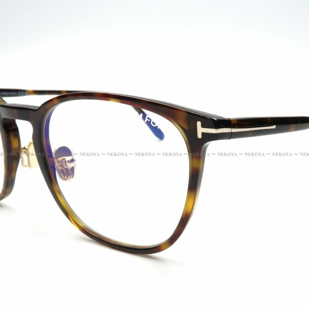 TOM FORD(トムフォード)のTOM FORD TF5700-B 052 メガネ ブルーライトカット　ハバナ メンズのファッション小物(サングラス/メガネ)の商品写真