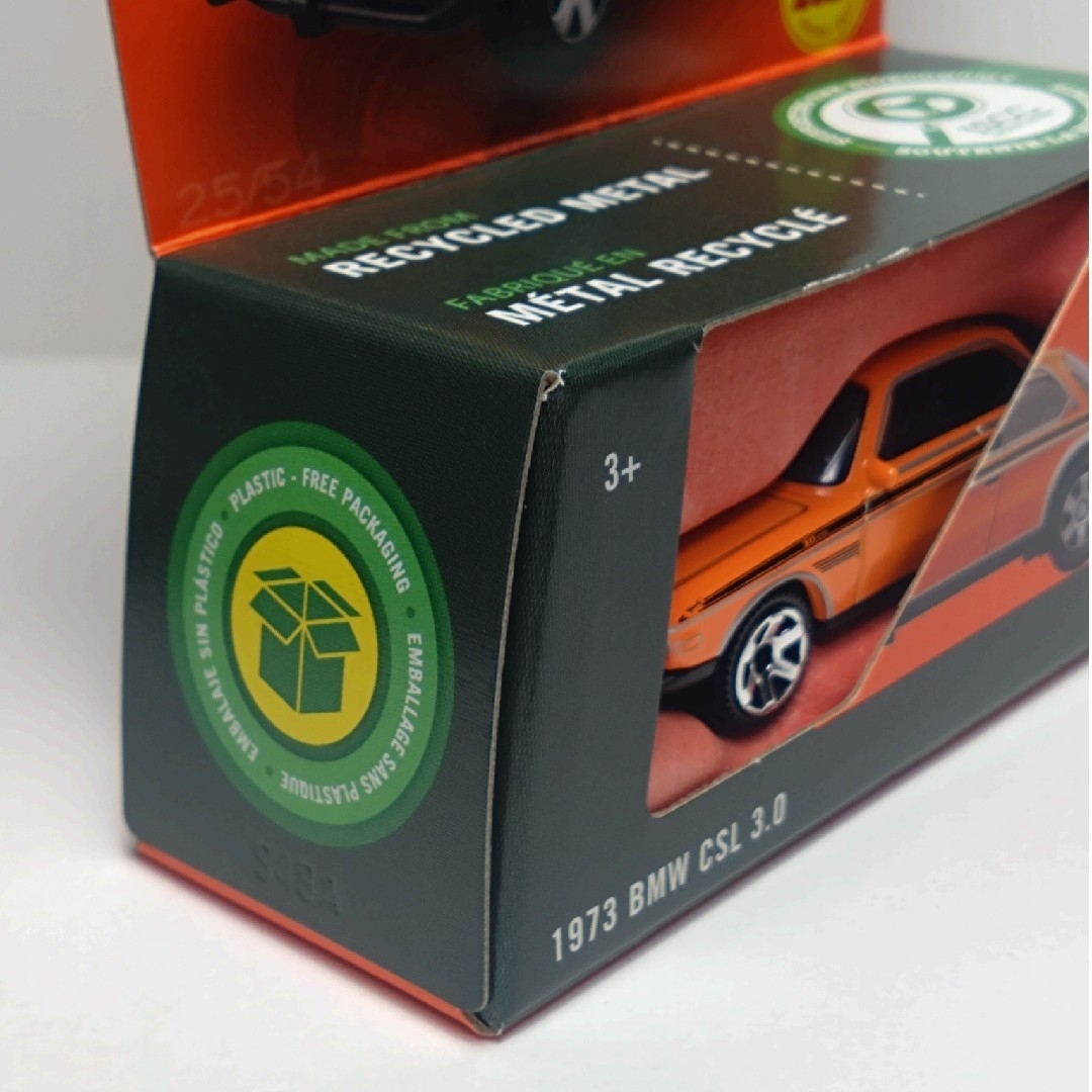 ホットウィール(ホットウィール)のホットウィール＆マッチボックス  ’73 BMW 3.0 CSL  2台セット エンタメ/ホビーのおもちゃ/ぬいぐるみ(ミニカー)の商品写真
