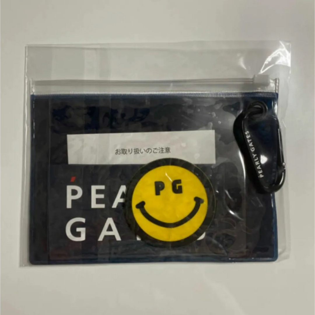 PEARLY GATES(パーリーゲイツ)のPEARLYGATES ニコちゃんステッカー スポーツ/アウトドアのゴルフ(その他)の商品写真