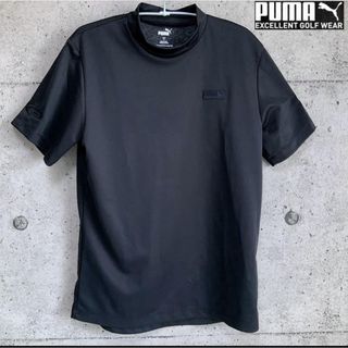 プーマ(PUMA)の新品￥17,600 PUMA GOLF 【EGW】半袖 モックネック シャツ黒(ウエア)