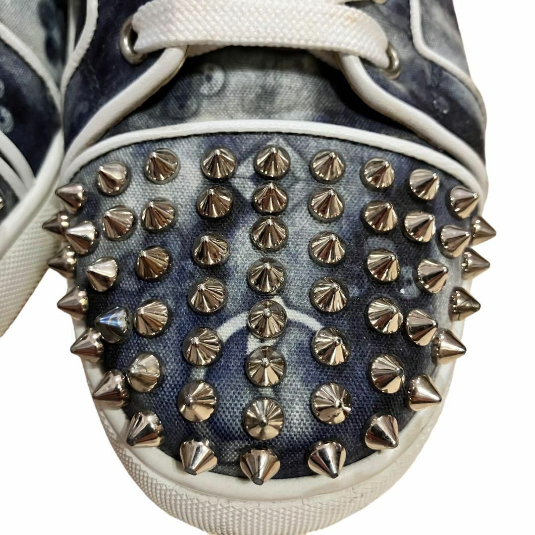 Christian Louboutin(クリスチャンルブタン)の美品 クリスチャンルブタン Louis Junior Spikes Orlato メンズの靴/シューズ(スニーカー)の商品写真
