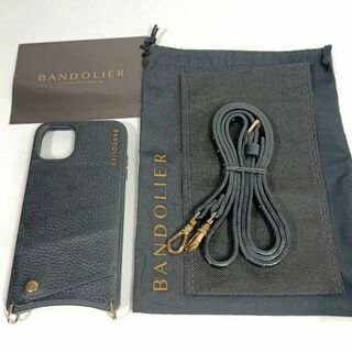 バンドリヤー(BANDOLIER)の【美品】BANDOLIER バンドリヤー iPhone 11 ケース ストラップ(iPhoneケース)