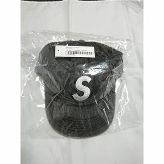 シュプリーム(Supreme)の黒 Pigment Print S Logo 6-Panel supreme(キャップ)