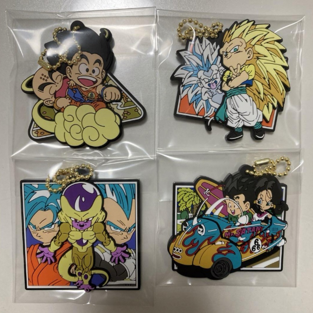 ドラゴンボールラバマスART2 4個セット エンタメ/ホビーのアニメグッズ(キーホルダー)の商品写真