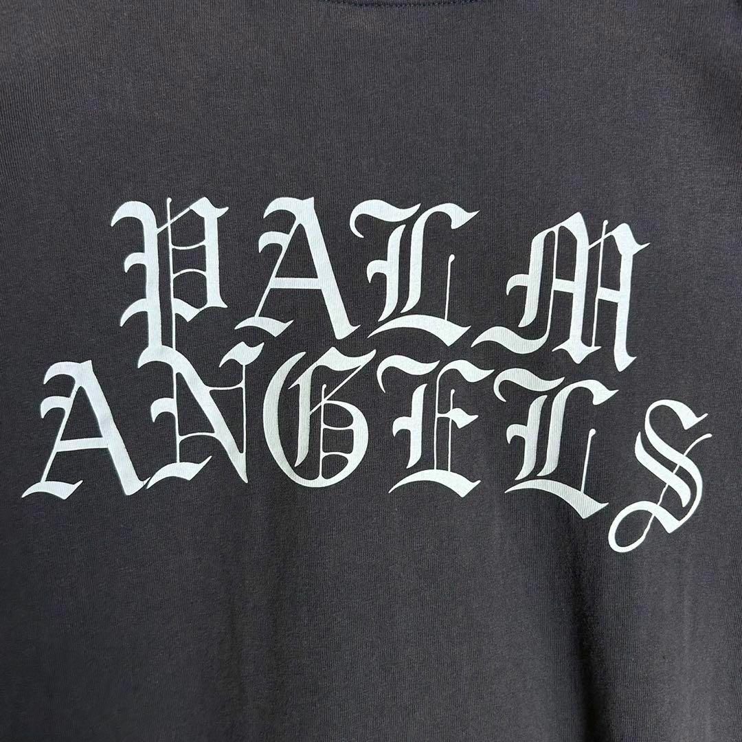 PALM ANGELS(パームエンジェルス)の【希少デザイン】パームエンジェルス☆バーニングヘッド Tシャツ くすみカラー メンズのトップス(Tシャツ/カットソー(半袖/袖なし))の商品写真