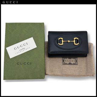 グッチ(Gucci)の新品グッチ　ホースビット　６連キーケース　黒  GUCCI(キーホルダー)