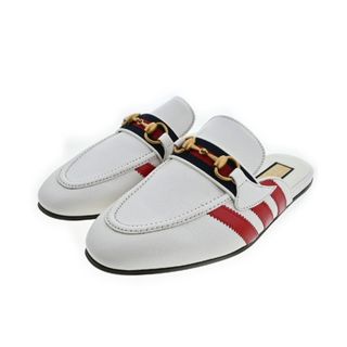 グッチ(Gucci)のGUCCI グッチ サンダル UK9(27.5cm位) 白 【古着】【中古】(サンダル)