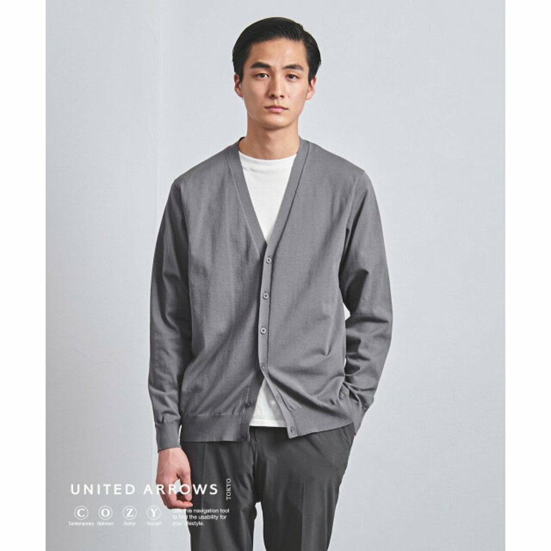 UNITED ARROWS(ユナイテッドアローズ)の【MD.GRAY】ベーシック カーディガン COZY -ウォッシャブル- その他のその他(その他)の商品写真