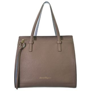 Salvatore Ferragamo トートバッグ - ベージュ 【古着】【中古】