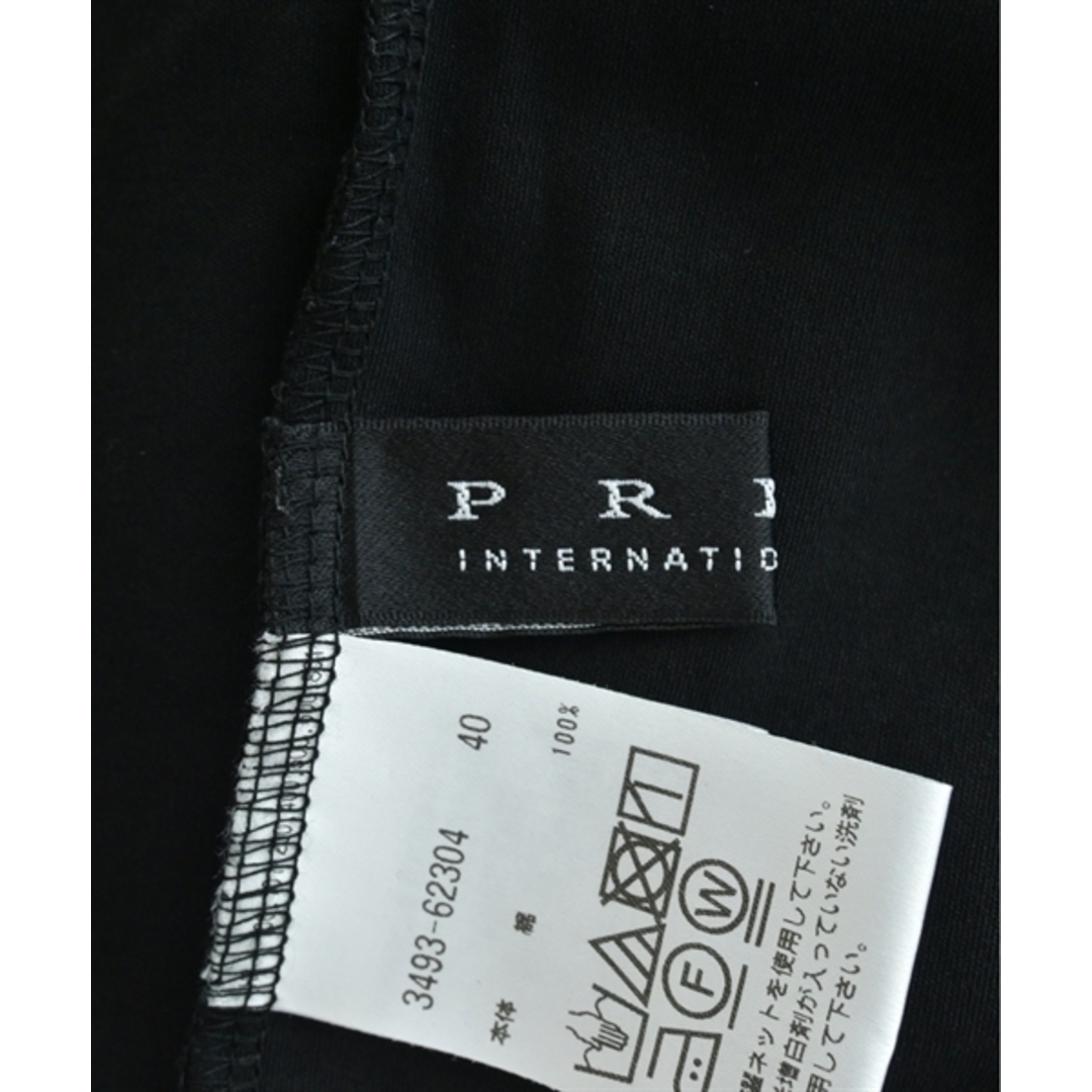 PRIDE(プライド)のPRIDE プライド Tシャツ・カットソー 40(M位) 黒 【古着】【中古】 レディースのトップス(カットソー(半袖/袖なし))の商品写真