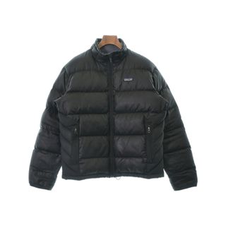 パタゴニア(patagonia)のpatagonia パタゴニア ダウンジャケット/ダウンベスト S 黒 【古着】【中古】(ダウンジャケット)