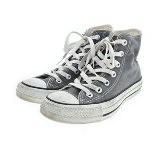 コンバース(CONVERSE)のCONVERSE コンバース スニーカー 22.5cm グレー 【古着】【中古】(スニーカー)