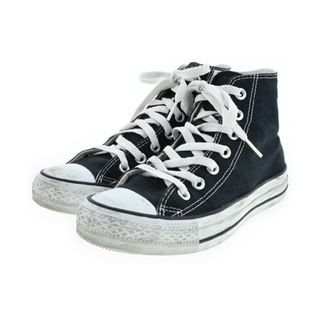 コンバース(CONVERSE)のCONVERSE コンバース スニーカー 22.5cm 黒系 【古着】【中古】(スニーカー)