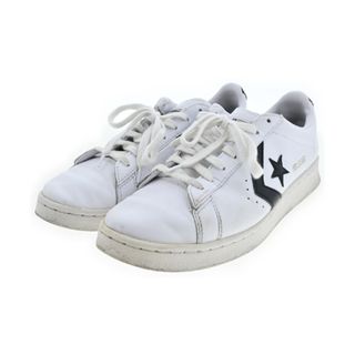 コンバース(CONVERSE)のCONVERSE コンバース スニーカー 26.5cm 白 【古着】【中古】(スニーカー)