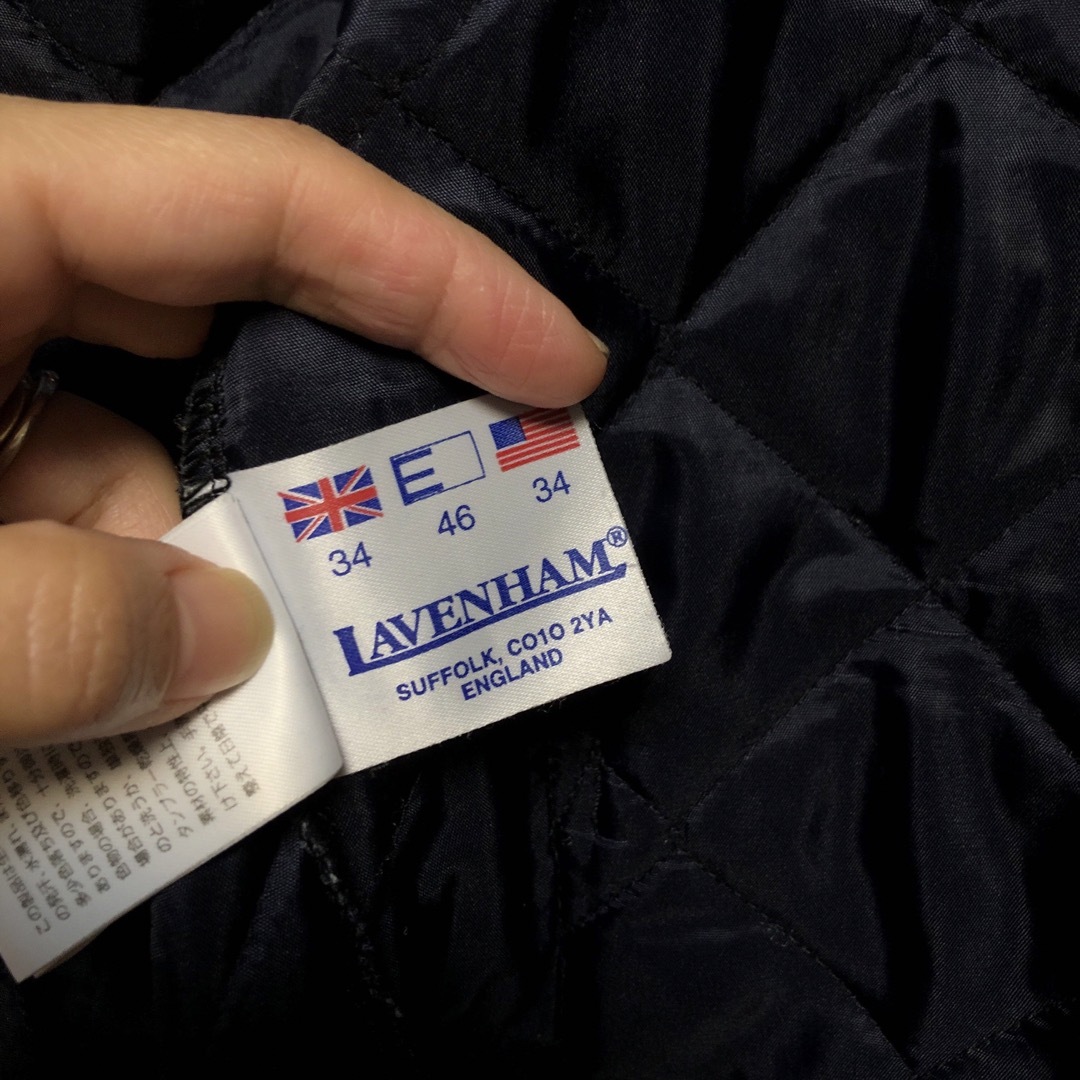 LAVENHAM(ラベンハム)のLAVENHAM キルティングコート　春秋用 レディースのジャケット/アウター(ロングコート)の商品写真