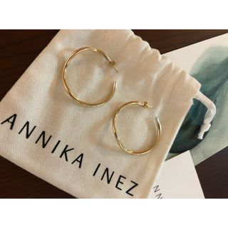 アニカイネズ(ANNIKA INEZ)のANNIKA INEZ アニカイネズwave hoop フープピアス(ピアス)