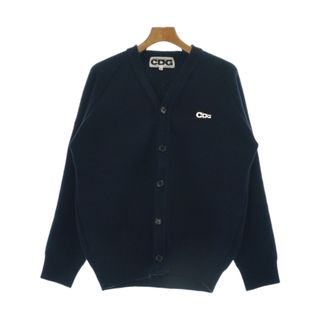 CDG シーディージー カーディガン M 紺 【古着】【中古】(カーディガン)