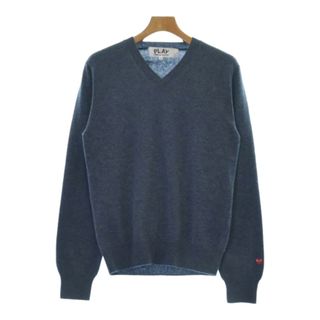 PLAY COMME des GARCONS ニット・セーター S 紺 【古着】【中古】(ニット/セーター)