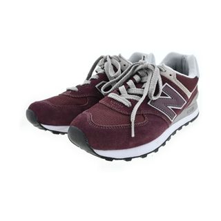 ニューバランス(New Balance)のNew Balance ニューバランス スニーカー 24.5cm エンジ 【古着】【中古】(スニーカー)