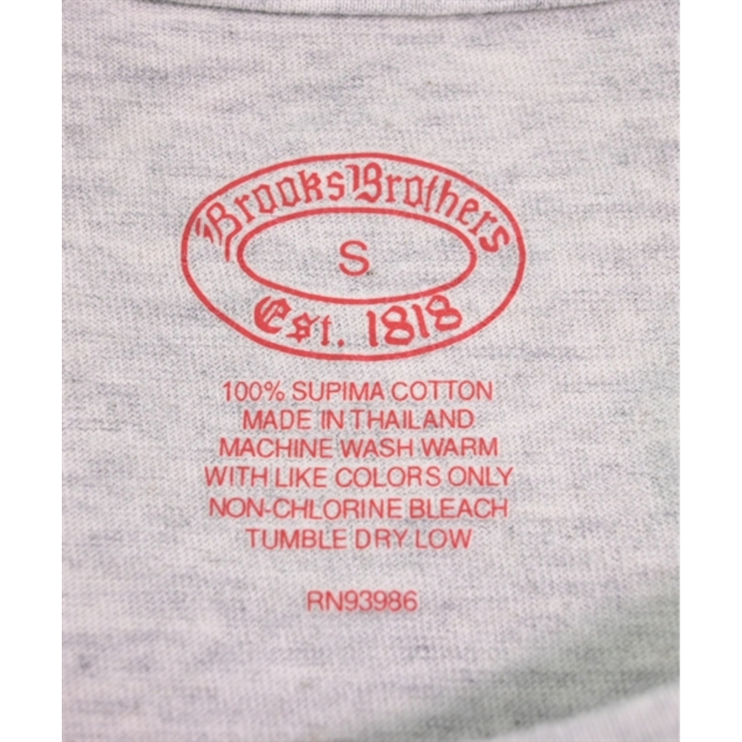 Brooks Brothers(ブルックスブラザース)のBrooks Brothers Tシャツ・カットソー S グレー 【古着】【中古】 メンズのトップス(Tシャツ/カットソー(半袖/袖なし))の商品写真