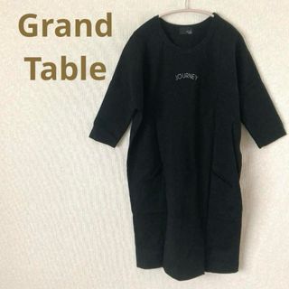 Grand Table グランターブル ワンピース チュニック 5部袖(ひざ丈ワンピース)