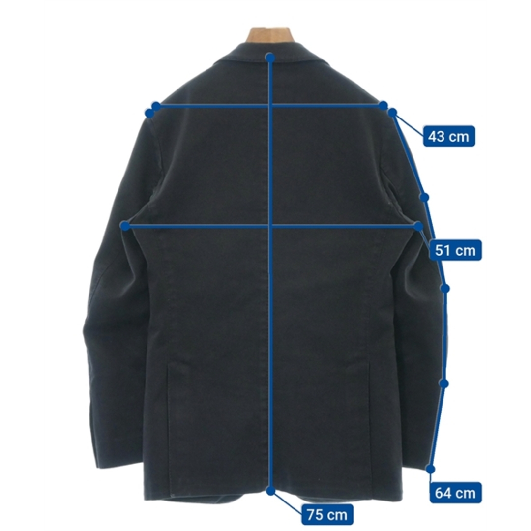 LARDINI(ラルディーニ)のLARDINI ラルディーニ カジュアルジャケット 46(M位) 紺 【古着】【中古】 メンズのジャケット/アウター(テーラードジャケット)の商品写真
