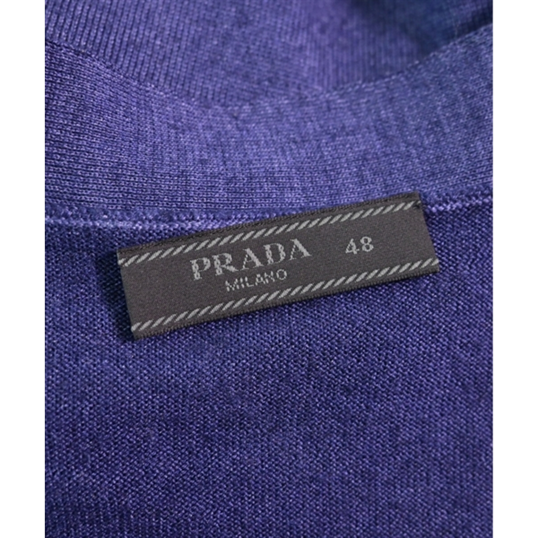 PRADA(プラダ)のPRADA プラダ カーディガン 48(L位) 紺 【古着】【中古】 メンズのトップス(カーディガン)の商品写真