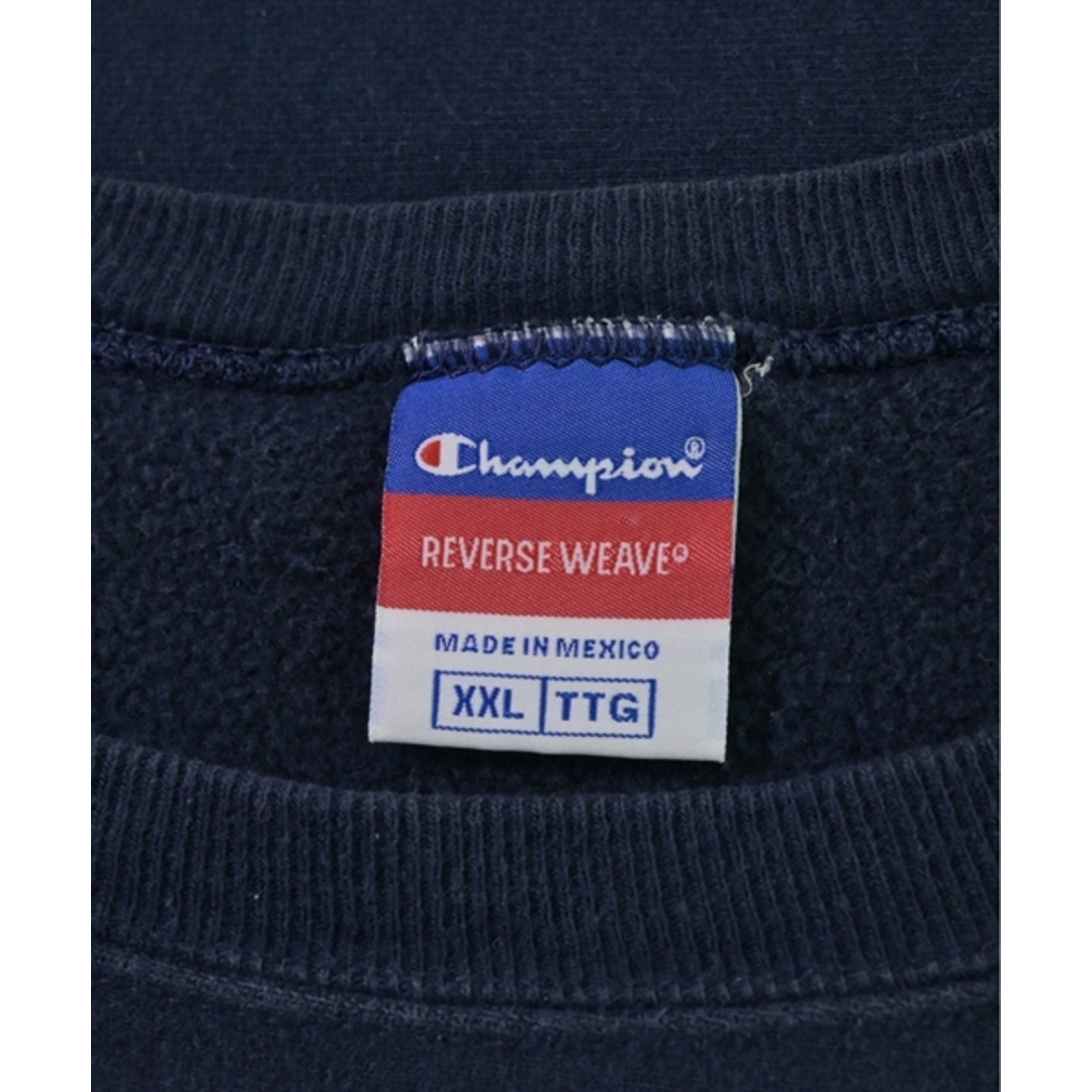 Champion(チャンピオン)のCHAMPION チャンピオン スウェット XXL 紺 【古着】【中古】 メンズのトップス(スウェット)の商品写真