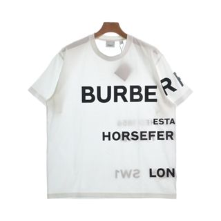 バーバリー(BURBERRY)のBURBERRY バーバリー Tシャツ・カットソー S 白 【古着】【中古】(Tシャツ/カットソー(半袖/袖なし))