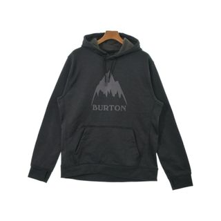 バートン(BURTON)のBURTON バートン パーカー L チャコールグレー 【古着】【中古】(パーカー)