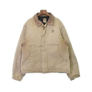 カーハート(carhartt)のCarhartt カーハート ブルゾン -(XXL位) ベージュ 【古着】【中古】(その他)