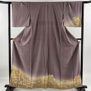 訪問着 身丈160cm 裄丈64cm 正絹 秀品 【中古】(着物)